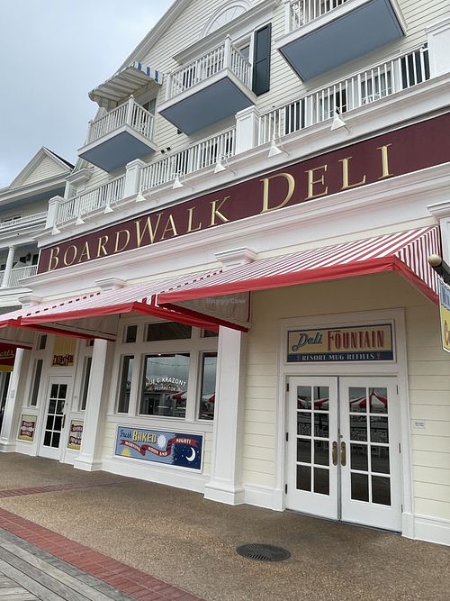 Outside   at BoardWalk Bakery in Orlando