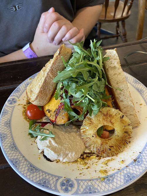 Vegan stack  at Hallowed Grounds Espresso in Mount Gravatt