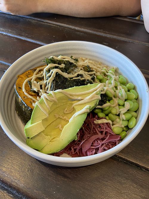 Veggie bowl (ask for vegan version)   at Hallowed Grounds Espresso in Mount Gravatt