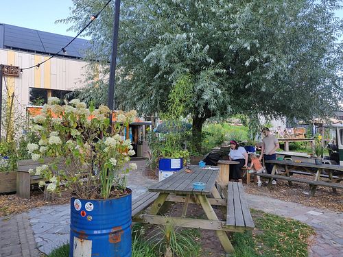 Terrace at Warmoes in Utrecht