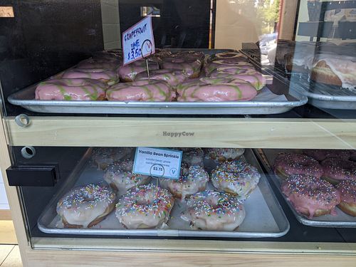 Vegan options at Lady Glaze Doughnuts in Hamilton