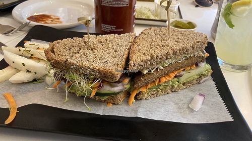 Miso Sandwich  at Peacefood Cafe - Downtown in New York City