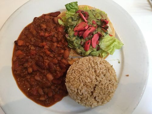 Charlie Brown rice at Peacefood Cafe - Downtown in New York City