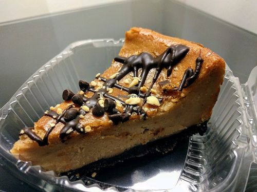 Peanut Butter Cheesecake at Peacefood Cafe - Downtown in New York City