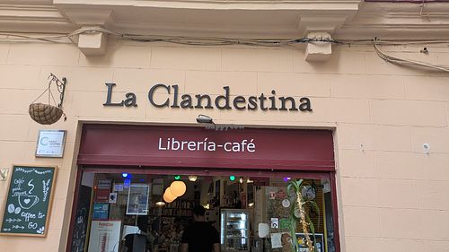 La Clandestina at La Clandestina Librería-Café in Cadiz