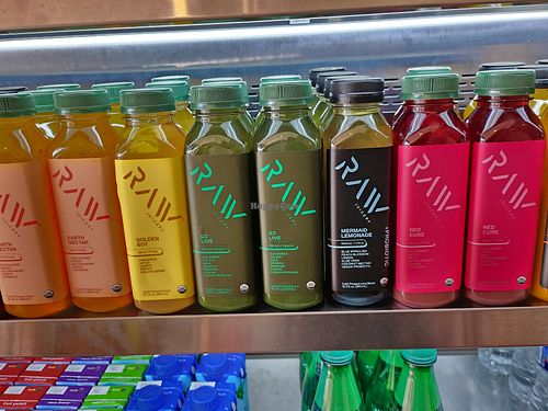 Amazing raw juices at Mea Cuppa Coffee Lounge in Charleston