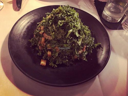 Kale salad  at Crossroads Kitchen in Los Angeles
