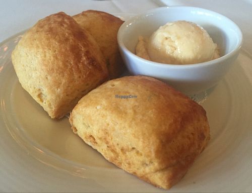 sweet potato biscuits at Crossroads Kitchen in Los Angeles