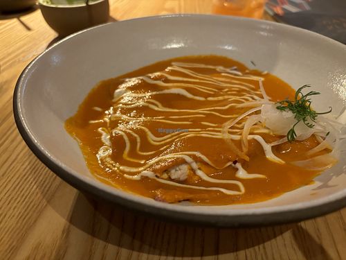 Vegan Ricotta Enchiladas   at Casa Playa in Las Vegas