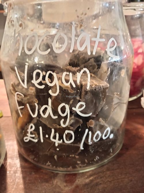 Vegan fudge at Zero in Exeter