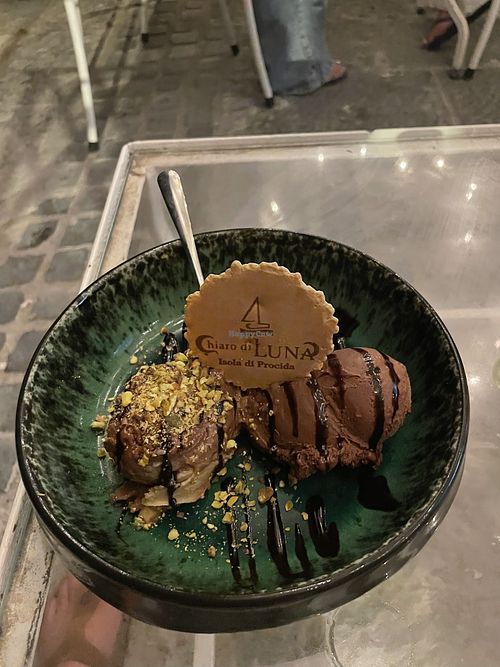   at Chiaro di Luna Bar Gelateria Artigianale in Procida