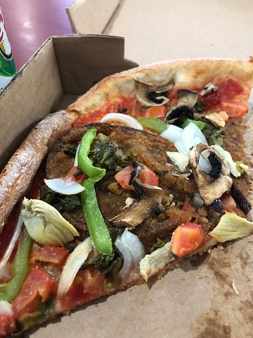 Hot from the oven at La Veranda Pizzeria in Hampton