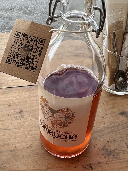 Kombucha  at Hakumokka in Onna