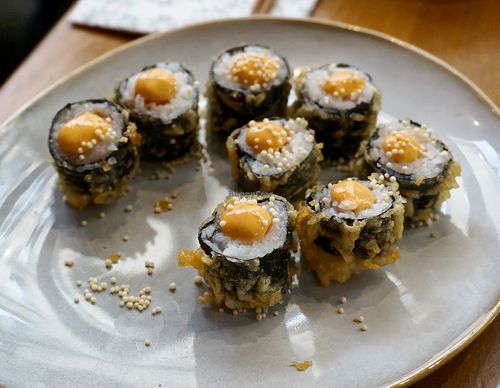 Crunchy Zalmon at Bloom Sushi - Batignolles  in Paris
