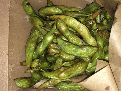 Crisp Fried Edamame at The Herb Box in Scottsdale