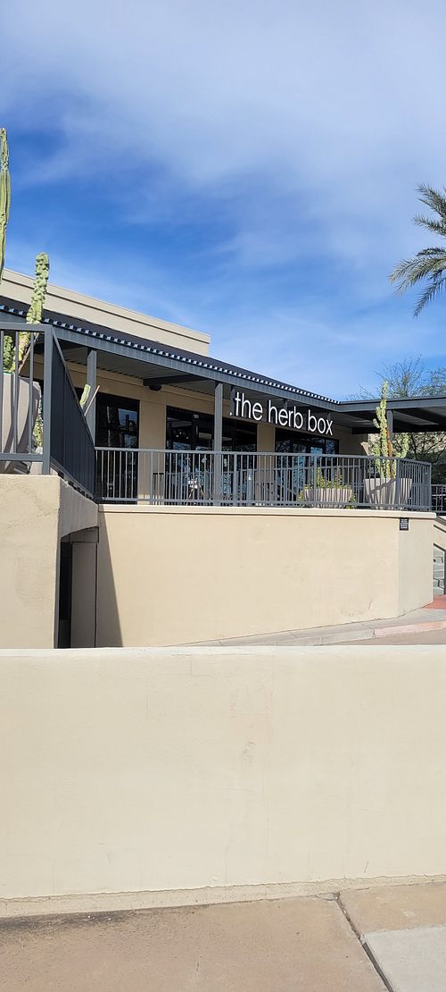 Entrance at The Herb Box in Scottsdale