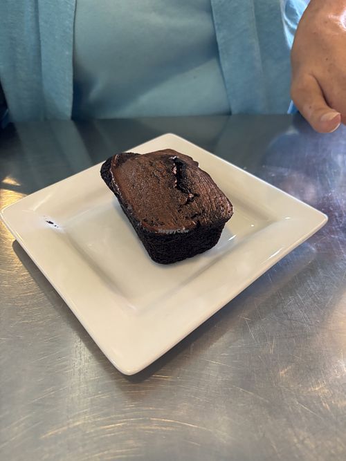 Vegan chocolate ganache cake very good  at Tryst Cafe in Phoenix