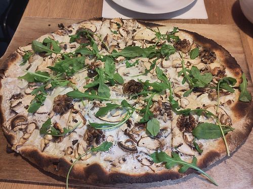 Vegan walnut mushroom at Mama Bubbele in Strasbourg