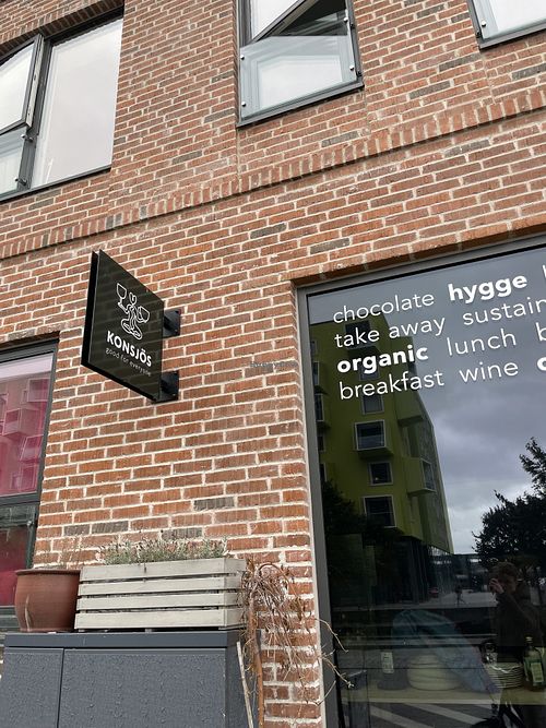 Logo  at Konsjös in Copenhagen