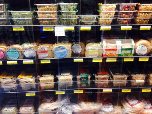 Prepared food from local veg businesses! at Yes! Organic Market - Petworth in Washington