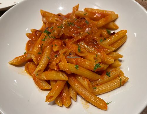 Pasta Arrabiata - delicious   at Garden Piazza in Aisai