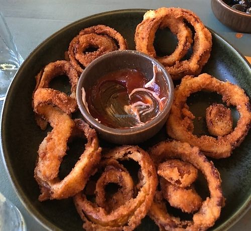 Onion rings   at Dona Sardinha in Luso