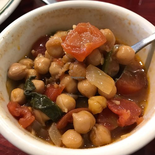 Mediterranean chickpea stew at Green Lotus Cafe in Hyannis