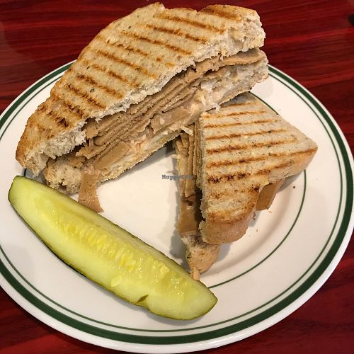 Vegan Reuben at Green Lotus Cafe in Hyannis