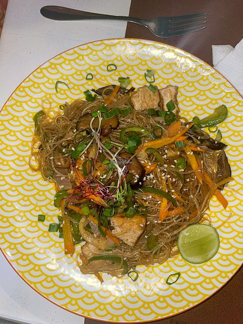 Vegan glassnoodles  at Duyen - Vietnamese Homecooking by Kim in Zanzibar