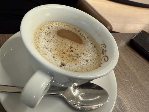 coffee w/ oat milk  at Balu in Vaduz