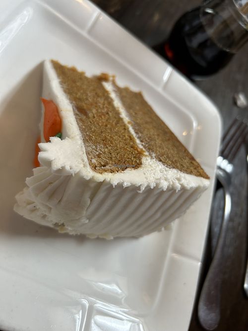 Vegan Carrot cake   at 3 Brothers Pizza Cafe in Farmingdale