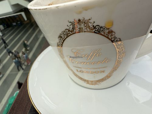 coffee  at Caffe Concerto in Birmingham