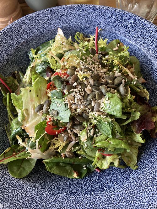 Super green salad  at Coppa Club in London