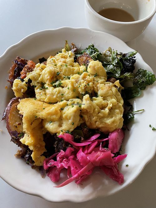 Grazer with just egg   at Hope Breakfast Bar  in Eagan