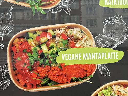 vegan menu  at K wie Kartoffel in Bochum