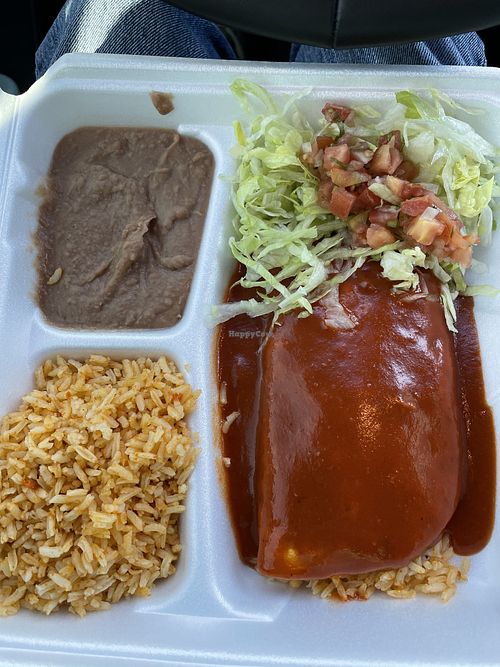 Enchilada plate  at El Rancho Taqueria in Rohnert Park