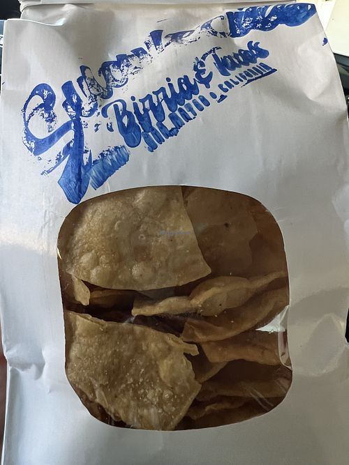 Chips  at Suavecito Birria & Tacos in San Mateo