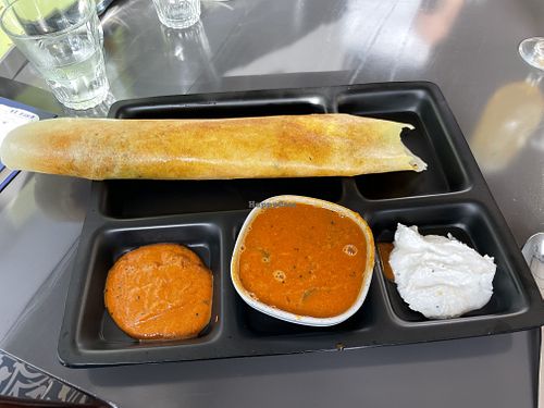 Masala dosa  at 29 Sweets in Christchurch