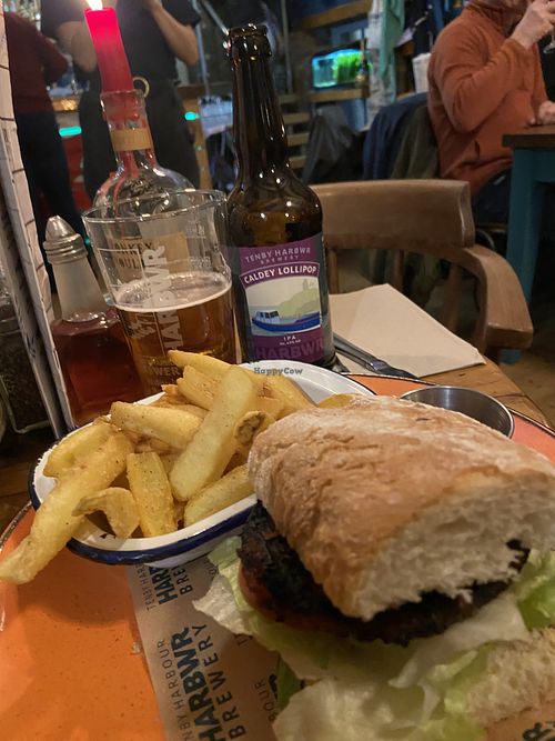   at Harbor Tap and kitchen in Tenby