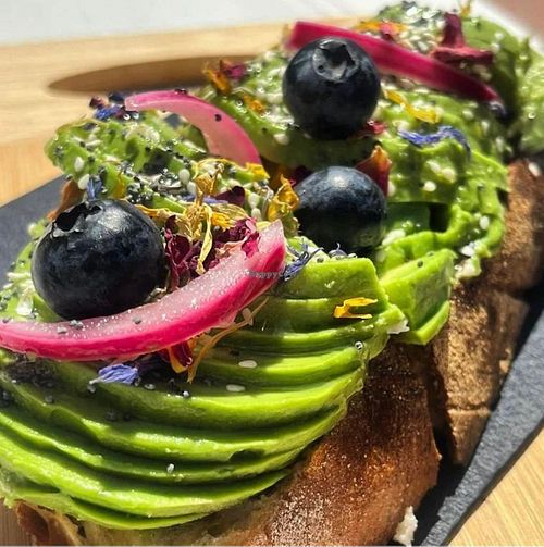 Avocado toast at Isule Surelle  in Palau