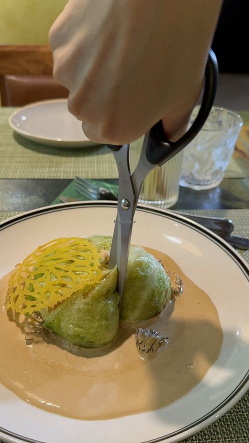 Signature cabbage   at La Vegarie in Hanoi
