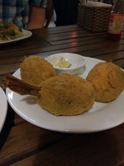 Crispy Tofu with Lemongrass at Karma Waters in Da Nang