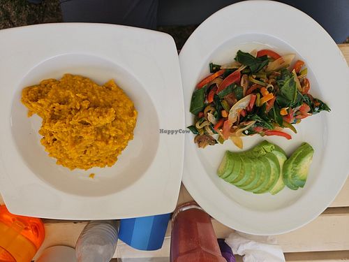 Tigrillo vegano at La Bakery in Quito