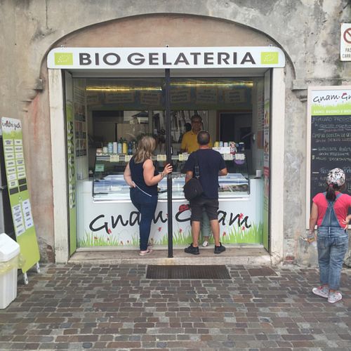 Bio Gelateria. Gnam Gnam at Gnam Gnam in Bassano Del Grappa