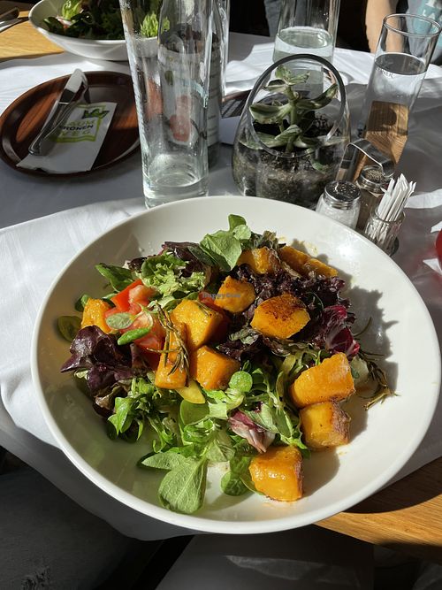 Pumpkin salad  at Gasthof Oachkatzl in Knechtelsdorf