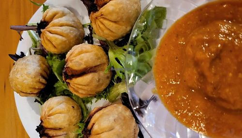 Veg Momos at Rajput Indian Eats in Chesapeake