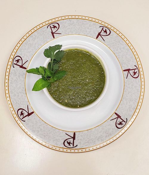Mint Chutney at Rajput Indian Eats in Chesapeake
