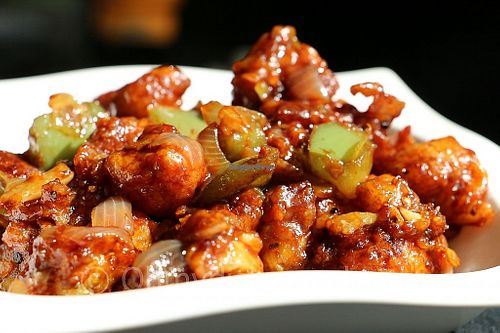 Mushroom Manchurian (Himalayan) at Rajput Indian Eats in Chesapeake
