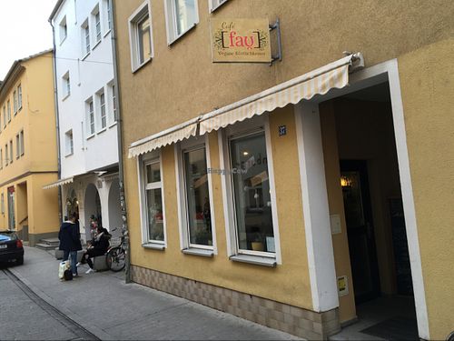 outside at Fau in Jena