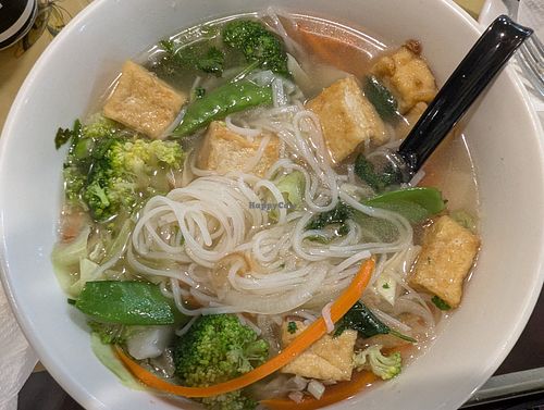 Vegan pho, small size at Pho Keizer in Keizer